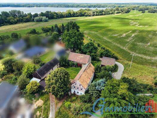 Bauernhaus zum Kauf 320.000 € 13 Zimmer 330 m² 2.400 m² Grundstück Haubitz Borna 04552