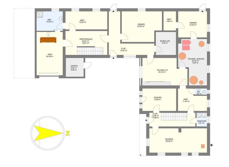 Bauernhaus zum Kauf 1.800.000 € 13 Zimmer 565 m² 18.375 m² Grundstück Schwabbruck 86986