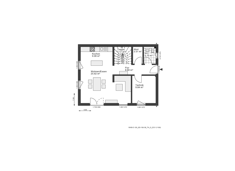 Einfamilienhaus zum Kauf provisionsfrei 349.000 € 5 Zimmer 124 m² 501 m² Grundstück Altenberge 48341