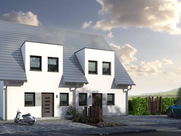 Doppelhaushälfte zum Kauf provisionsfrei 301.359 € 4 Zimmer 113 m² 312 m² Grundstück Berge Hamm 59063