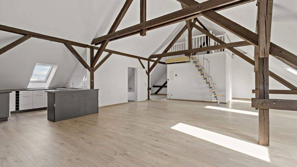 Loft zur Miete 640 € 2 Zimmer 100 m² 3. Geschoss Dieselstraße 136 Damaschkestraße Halle 06130