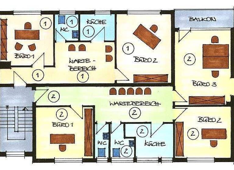 Bürofläche zur Miete 8,32 € 2 Zimmer Innenstadt Minden-Kuhlenkamp 32425