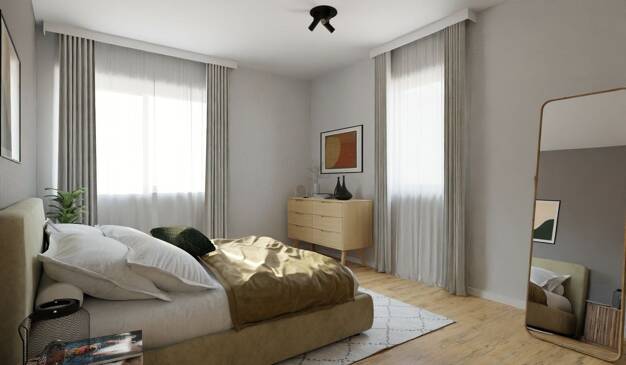 Wohnung zum Kauf - Neubau provisionsfrei 470.800 € 4 Zimmer 102,3 m² 1. Geschoss frei ab sofort Eichenweg 5 Göhren 18586