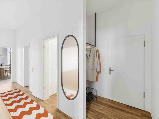 Wohnung zur Miete - Erstbezug 1.070 € 3 Zimmer 76,9 m² 3. Geschoss frei ab 01.08.2026 Columbusstraße 1 Löbtau-Nord Dresden 01159