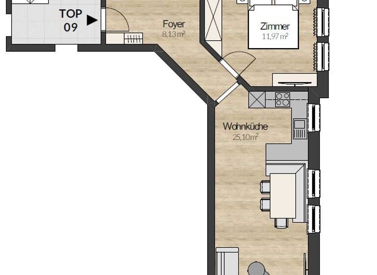 WG-Zimmer zum Kauf 3 Zimmer 67,6 m² 2. Geschoss Sölden 6450