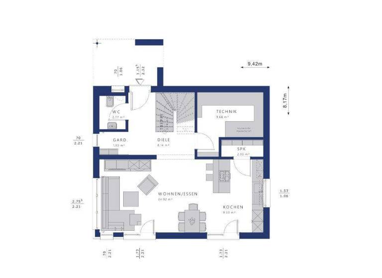 Einfamilienhaus zum Kauf 595.000 € 6 Zimmer 125 m² 558 m² Grundstück Muthmannshofen Altusried 87452