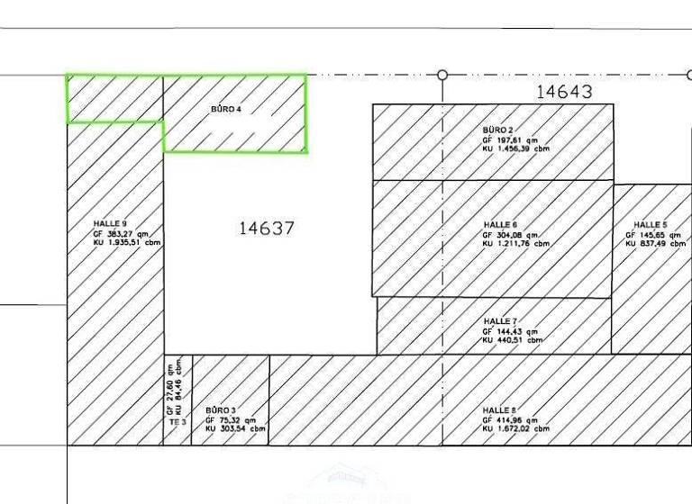 Lagerhalle zur Miete 865 € 182 m² Lagerfläche Daxlanden Karlsruhe 76189