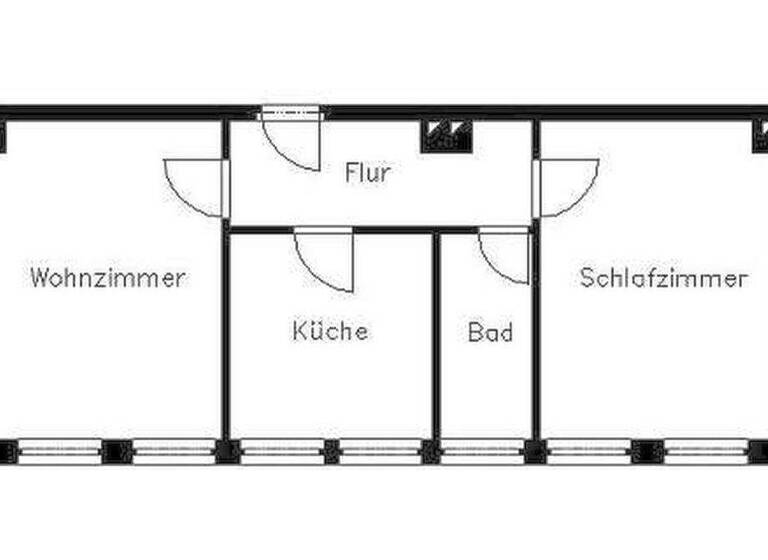 Wohnung zur Miete 223 € 2 Zimmer 50,8 m² 3. Geschoss Dittrichplatz 6 Stadtmitte Plauen 08523