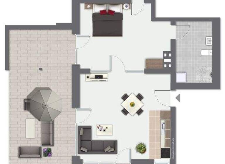 Wohnung zum Kauf provisionsfrei 299.900 € 2 Zimmer 93,9 m² Niederbiel Solms 35606