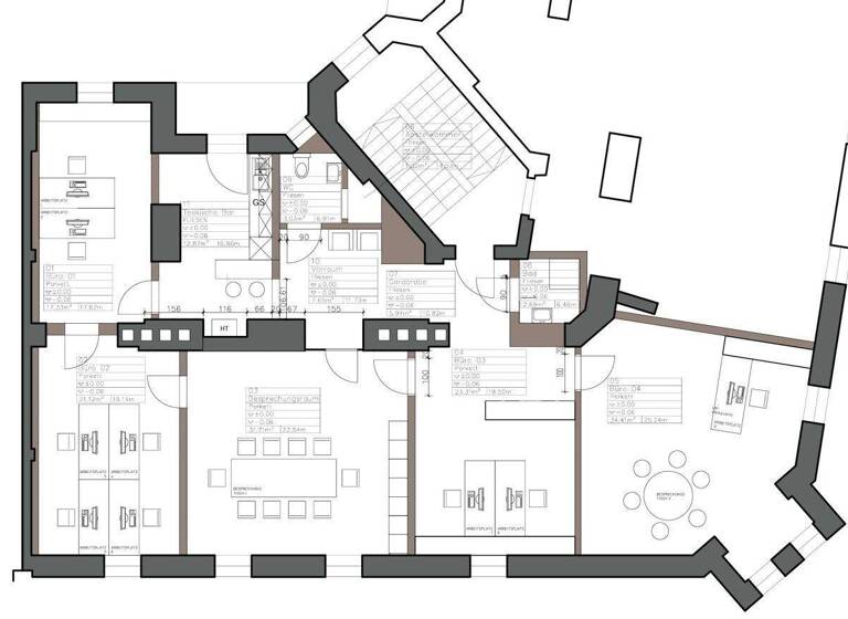 Bürofläche zur Miete 18,26 € 5 Zimmer Fallmerayerstraße 6 Innsbruck 6020