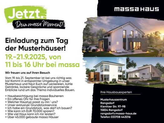 Bungalow zum Kauf provisionsfrei 437.798 € 4 Zimmer 133 m² 601,8 m² Grundstück Ludwigsfelde 14974