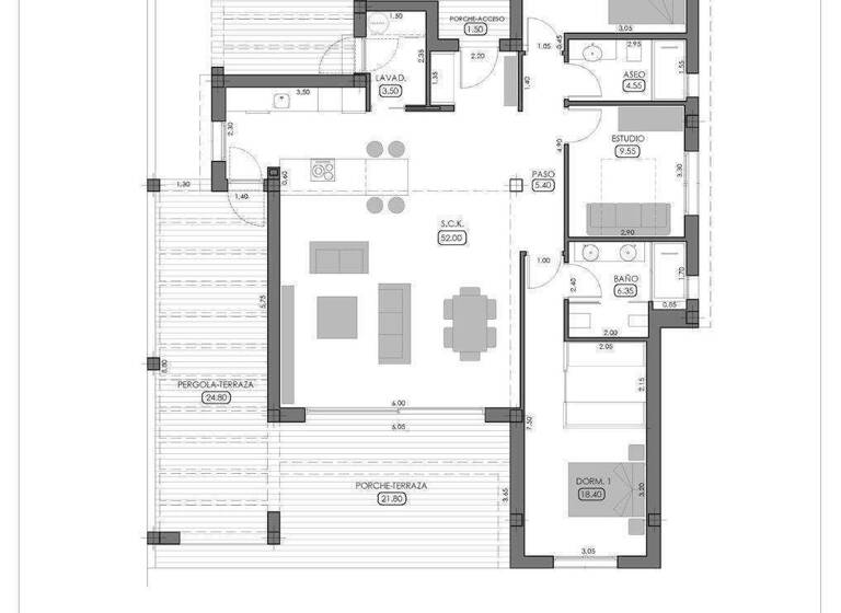 Villa zum Kauf - Erstbezug provisionsfrei 555.000 € 4 Zimmer 134 m² 437 m² Grundstück Algorfa