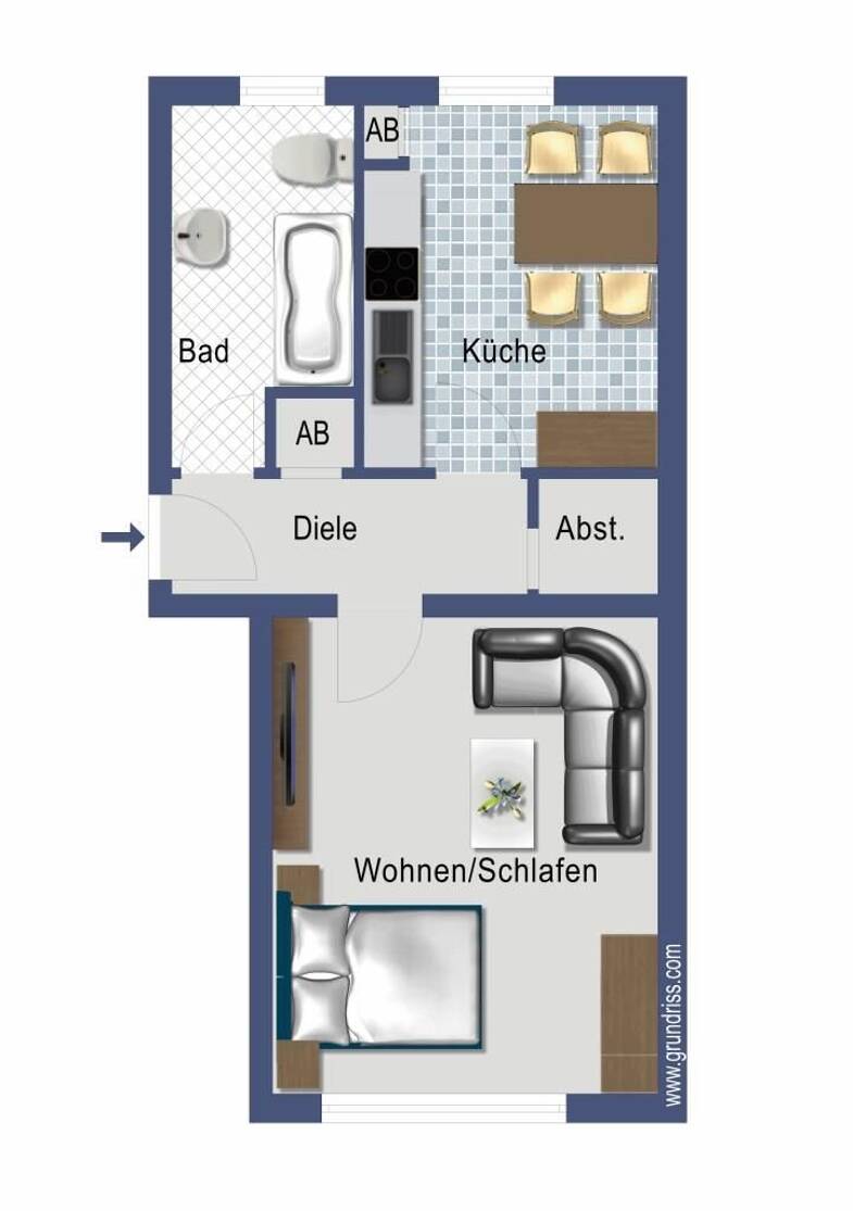 1 1,5Zimmer Wohnung kaufen in Leverkusen Opladen immowelt