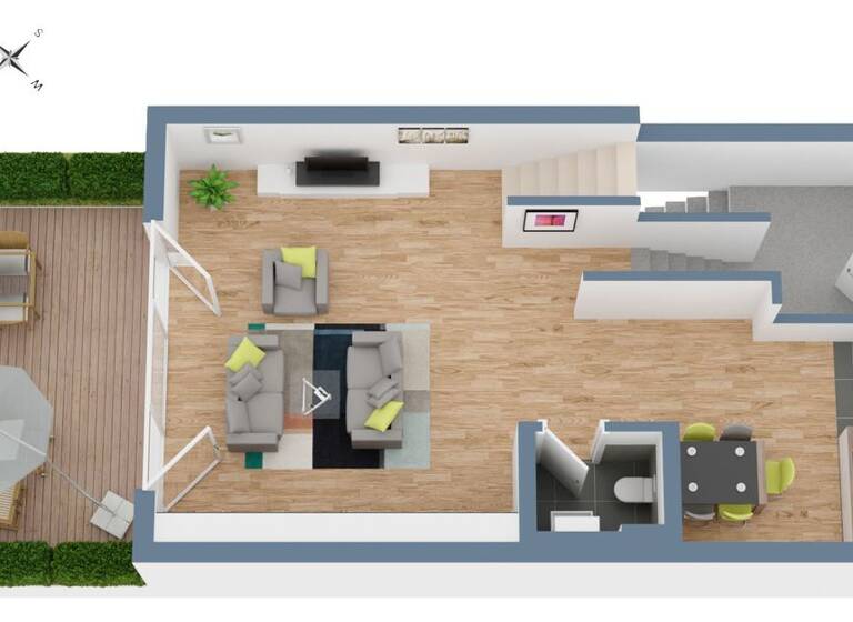 Wohnung zum Kauf 499.000 € 4 Zimmer 142 m²<br/>Wohnfläche Steimker Promenade 1 Reislingen Wolfsburg 38446