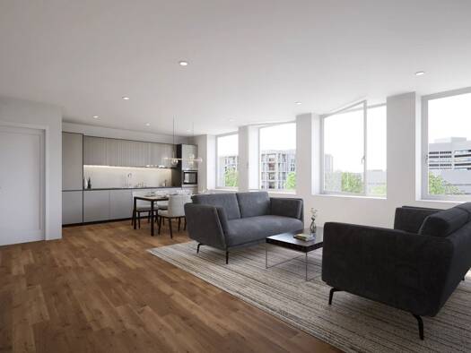 Wohnung zur Miete 1.668 € 2 Zimmer 72,5 m² 7. Geschoss Friedrich-Ebert-Straße 54 Stadtmitte Düsseldorf 40210