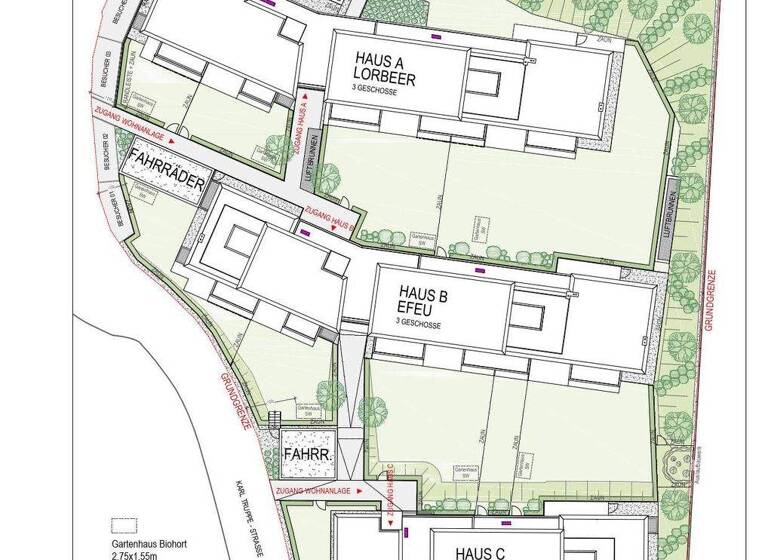 Wohnung zum Kauf 379.900 € 3 Zimmer 77 m² Viktring Klagenfurt am Wörthersee 9073