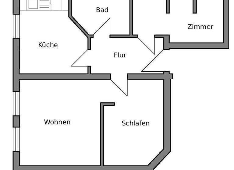 Wohnung zum Kauf provisionsfrei 420.100 € 3 Zimmer 135,1 m² frei ab sofort Rothenburger Straße 16a Äußere Neustadt Dresden 01099