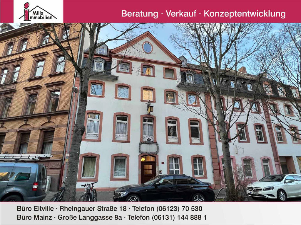 Wohnung zum Kauf 198.000 € 3 Zimmer 46,3 m²<br/>Wohnfläche 1.<br/>Geschoss Altstadt Mainz 55116