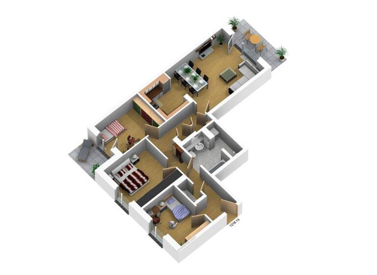 Wohnung zur Miete 1.292 € 4 Zimmer 95,7 m² EG frei ab 01.06.2026 Friedrichsgaber Weg 447 a Garstedt Norderstedt 22846