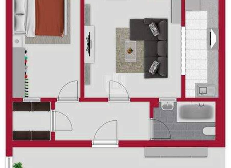 Wohnung zur Miete 1.400 € 2 Zimmer 61 m² EG frei ab 01.03.2026 Au-Haidhausen München 81541