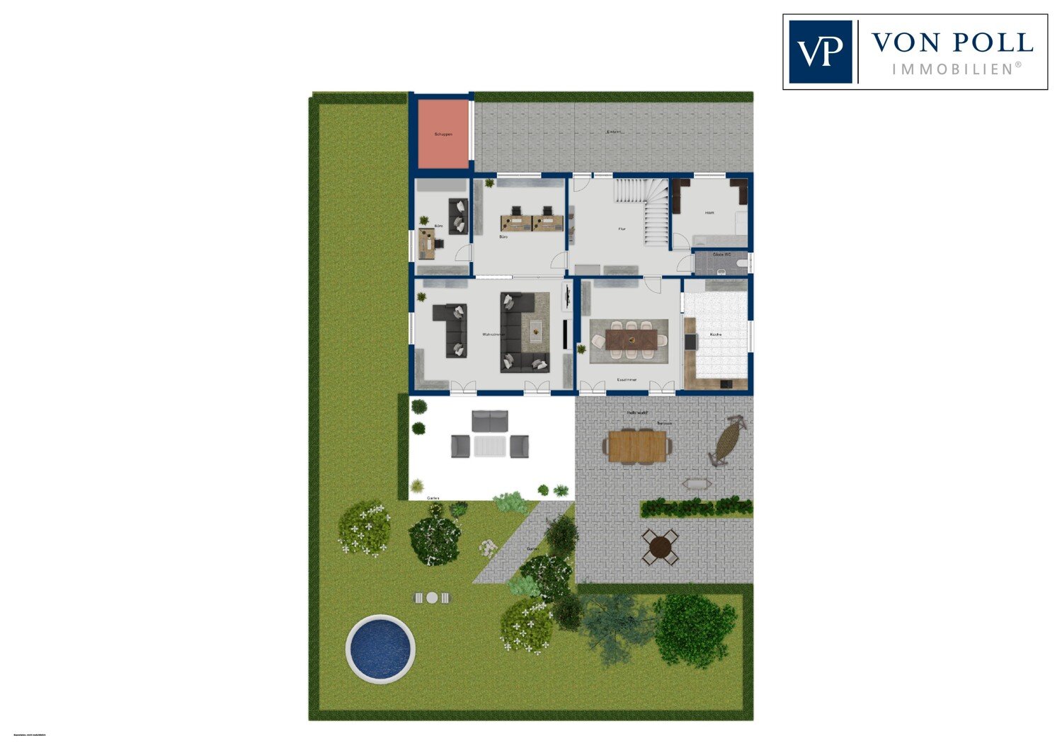 Villa zum Kauf 1.195.000 € 7 Zimmer 387,3 m²<br/>Wohnfläche 1.306 m²<br/>Grundstück Wäschenbeuren 73116