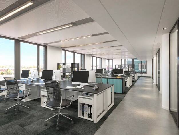 Bürogebäude zur Miete - Erstbezug provisionsfrei 25,50 € 1.771 m² Bürofläche Ballinstraße 15 Britz Neukölln 12359