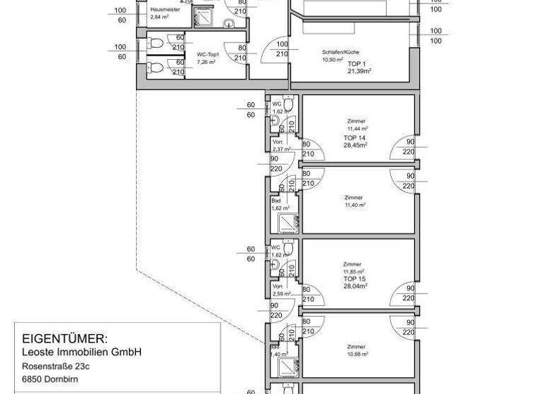 Wohnanlage zum Kauf als Kapitalanlage geeignet 412 m² 689 m² Grundstück Dornbirn 6850