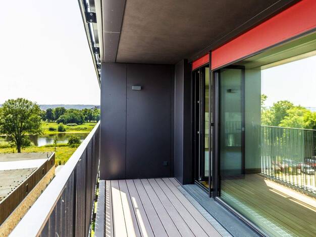 Wohnung zum Kauf - Neubau provisionsfrei 525.900 € 3 Zimmer 80,4 m² Leipziger Vorstadt Ortsamtsbereich Neustadt 01097