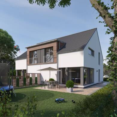 Doppelhaushälfte zum Kauf provisionsfrei 429.900 € 4 Zimmer 124 m² 300 m² Grundstück Groß Reken Reken 48734