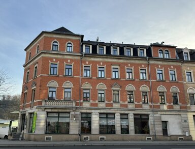 Wohnung zur Miete 350 € 2 Zimmer 49,5 m² 2. Geschoss frei ab sofort Dresdner Straße 121 Freital Freital 01705