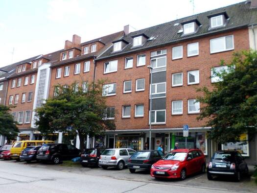 Wohnung zur Miete 550 € 2 Zimmer 40 m² 4. Geschoss frei ab sofort Beckergrube 55 Innenstadt Innenstadt 23552