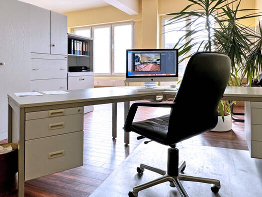 Büro zur Miete provisionsfrei 603 € 2 Zimmer 73 m² Bürofläche Juri-Gagarin-Ring 116 Altstadt Erfurt 99084