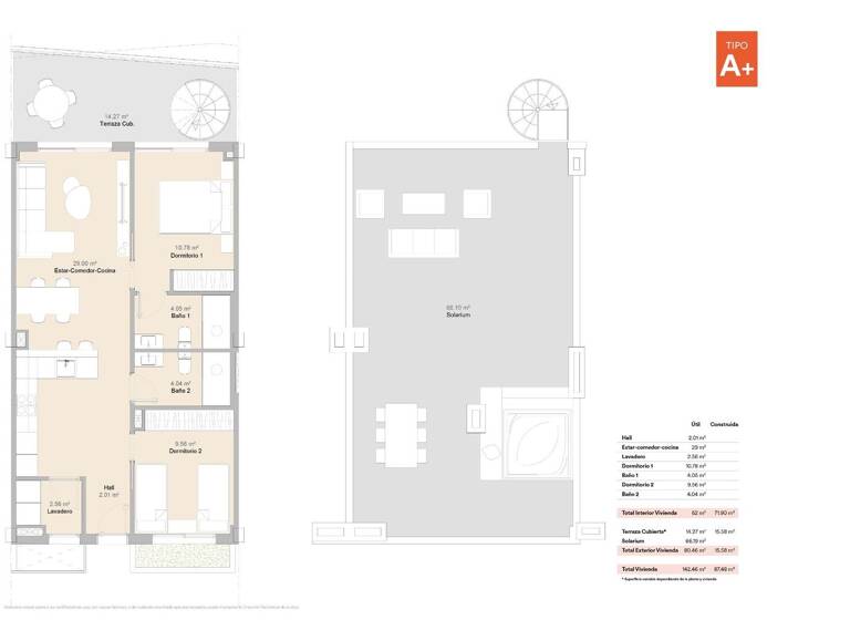 Penthouse zum Kauf provisionsfrei 398.475 € 3 Zimmer 87 m² Carretera CV70 La Nucía 03530