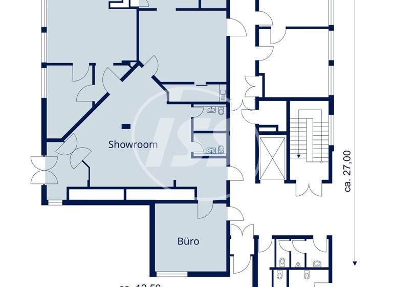 Bürofläche zur Miete provisionsfrei 12,50 € 251 m² Bürofläche Bahnhofstraße 4 Weilheim Weilheim 82362