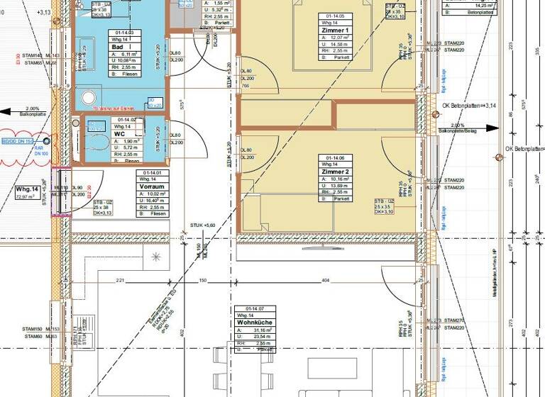 Wohnung zum Kauf - Erstbezug 230.000 € 3 Zimmer 74,7 m² 1. Geschoss Fohnsdorf 8753