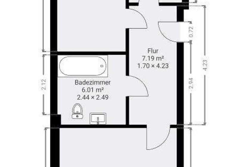 Wohnung zum Kauf 39.800 € 2 Zimmer 51 m² Aue-Bad Schlema 08280