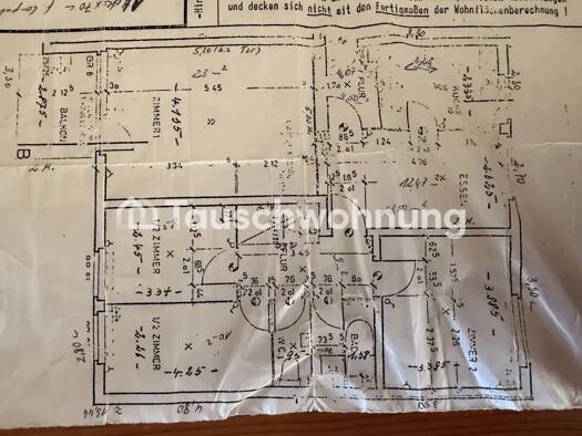 Wohnung zur Miete Tauschwohnung 540 € 4 Zimmer 91 m² 6. Geschoss Tegel Berlin 13469