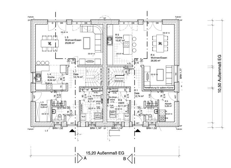 Doppelhaushälfte zum Kauf - Erstbezug 463.000 € 4 Zimmer 133 m² 287 m² Grundstück Halstenbek 25469