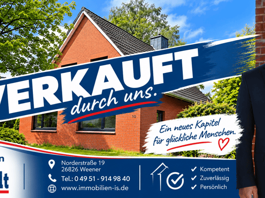 Einfamilienhaus zum Kauf 128.000 € 4 Zimmer 136 m² 1.051 m² Grundstück Kirchborgum Weener 26826