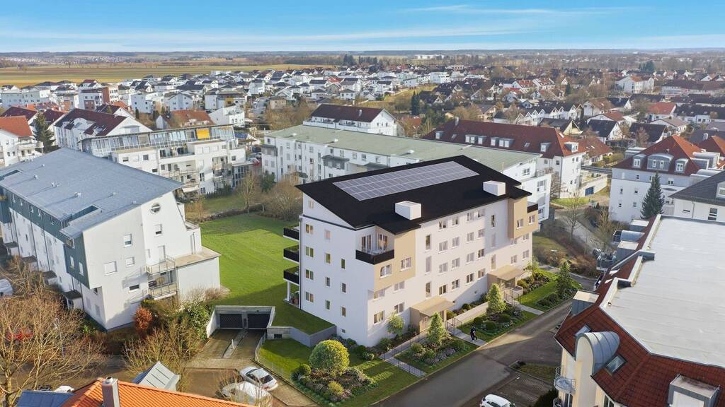 Wohnung zum Kauf - Erstbezug provisionsfrei 297.900 € 2,5 Zimmer 59,3 m² 2. Geschoss Edith-Stein-Straße 18 Laupheim 88471