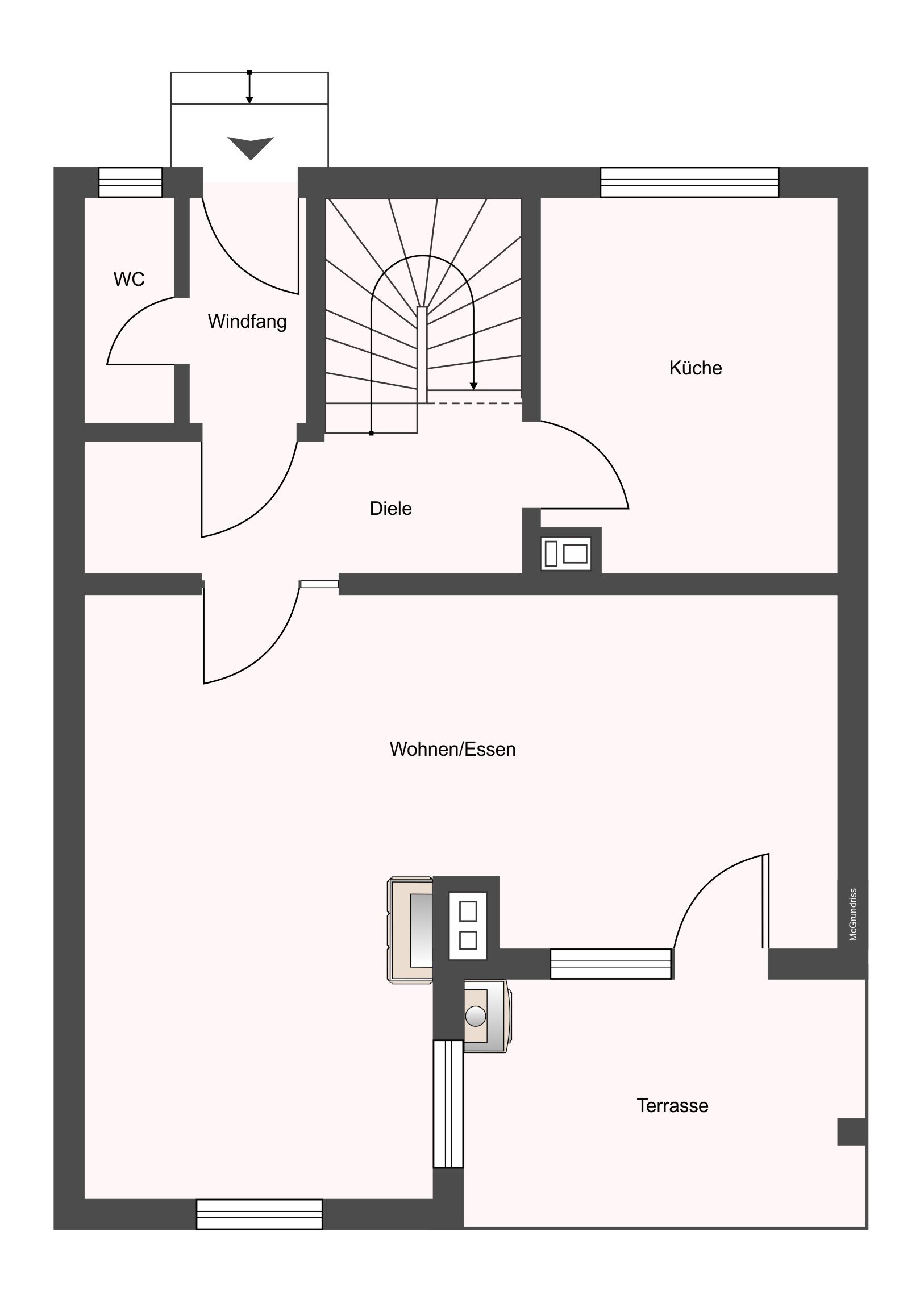 Reihenmittelhaus zum Kauf 985.000 € 5 Zimmer 148 m²<br/>Wohnfläche 245 m²<br/>Grundstück Forstenried München 81476