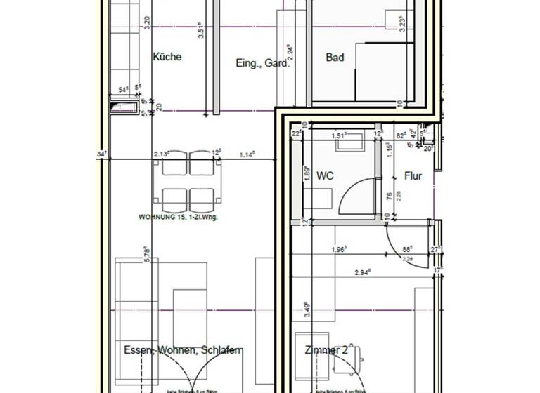 Wohnung zur Miete 635 € 1 Zimmer 42,9 m² Geschoss 1/2 frei ab 15.05.2026 Isny im Allgäu (88316) Neutrauchburg 88316