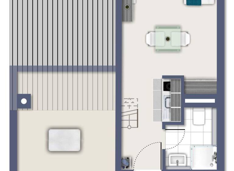 Studio zum Kauf 119.000 € 1 Zimmer 19,3 m² frei ab sofort City Bayreuth 95444