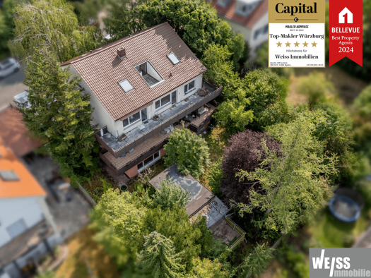 Mehrfamilienhaus zum Kauf 1.057.000 € 12 Zimmer 325,1 m² 814 m² Grundstück Simon-Breu-Straße 38 Frauenland Würzburg 97074