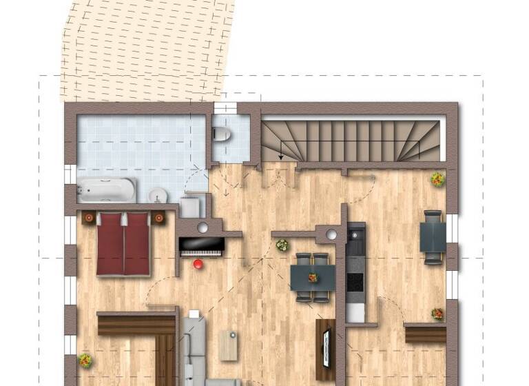 Wohnung zum Kauf 245.000 € 3 Zimmer 2. Geschoss Bad Ischl 4820