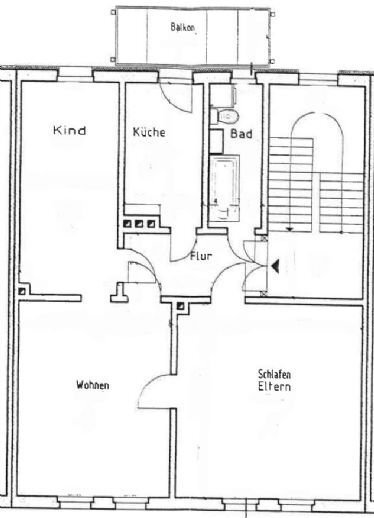 Wohnung zur Miete 962,50 € 3 Zimmer 77 m²<br/>Wohnfläche 2.<br/>Geschoss 15.11.2024<br/>Verfügbarkeit Jena - West Jena 07743