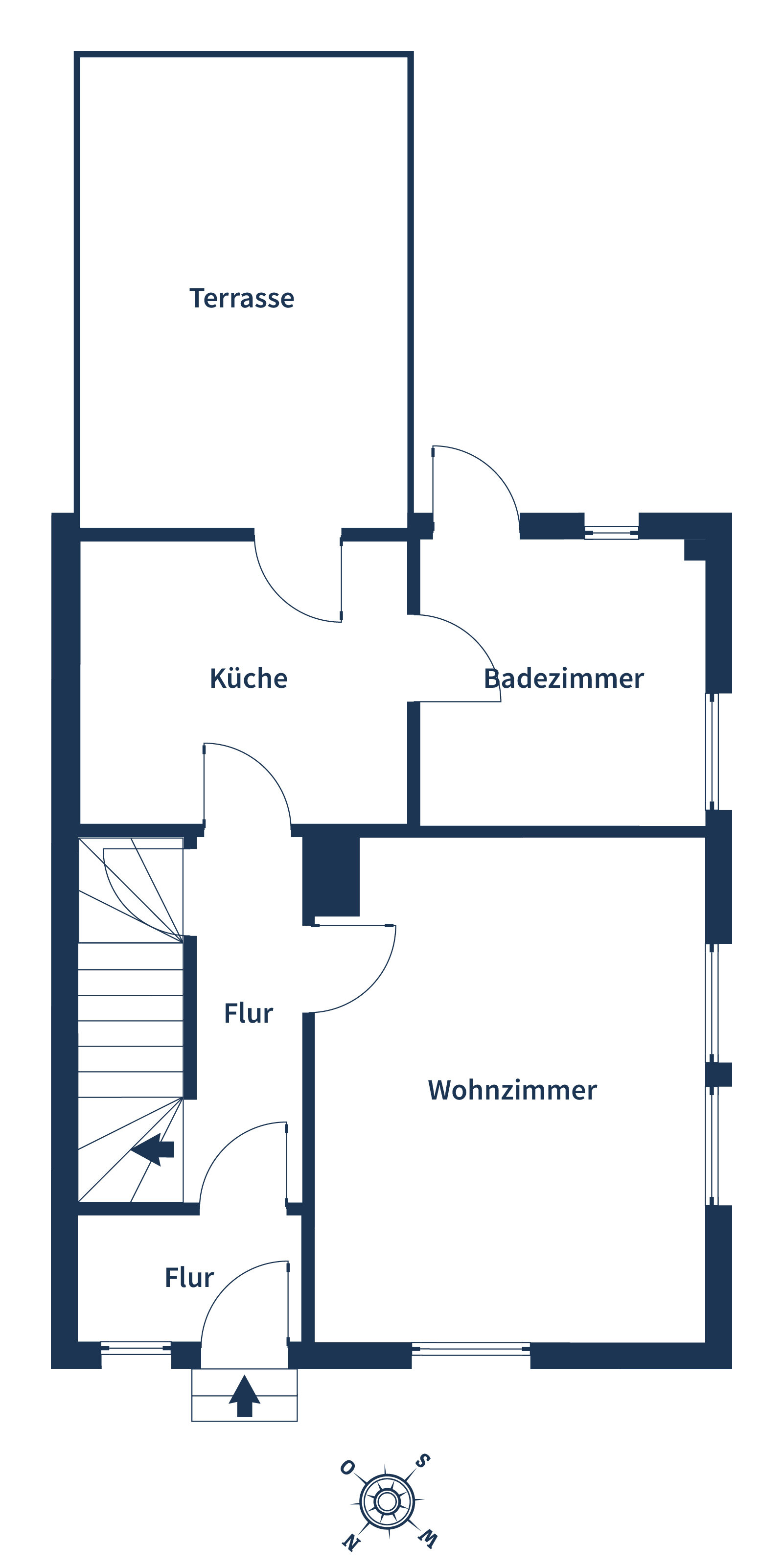 Doppelhaushälfte zum Kauf 92.500 € 4 Zimmer 72 m²<br/>Wohnfläche 495 m²<br/>Grundstück Surheide Bremerhaven 27574