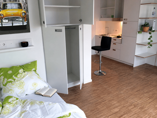 Studio zur Miete 660 € 1 Zimmer 17,2 m² Geschoss 1/3 frei ab 01.12.2026 Weststadt Tübingen 72070