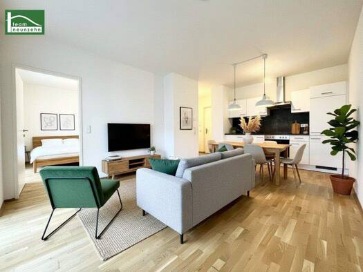 Wohnung zur Miete 493 € 2 Zimmer 38,7 m² 7. Geschoss frei ab 01.05.2026 Brauquartier 15-17 Puntigam Graz 8055