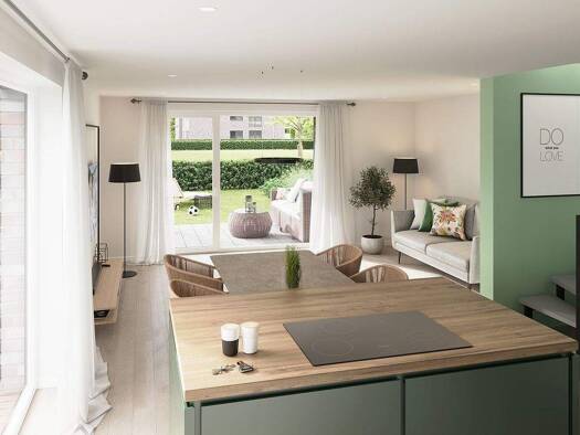 Doppelhaushälfte zum Kauf - Neubau provisionsfrei 673.900 € 4 Zimmer 136,6 m² 224 m² Grundstück Steindamm 41a Harksheide Norderstedt 22844